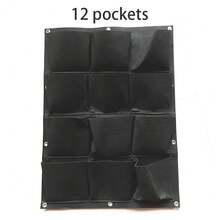 1pc Wall-Mounted Grow Bag, Felt Grow Bag, Beauty Plant Bag, Seedling Grow Bag, Plant Nursing Container Bag, Indoor And Outdoor Background Greenery Decorative Wall Decor, Plant Bag - Multicolor - View 17