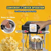 Machines à pop-corn - Schwarz 300 W - Voir 5