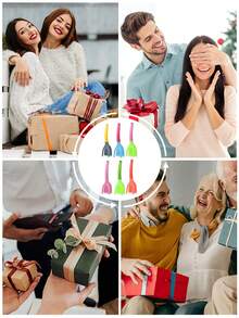 Espátula e pinça de silicone 2 em 1, espátula de cozinha multifuncional antiaderente, espátula para bife, pinça para alimentos resistente ao calor, espátula para peixe, espátula para ovo frito, espátula para panqueca, pinça para torradeira, prensa para hambúrguer, espátula com revestimento antiaderente, espátula para rolinho de frango. - Multicolorido - Ver 10