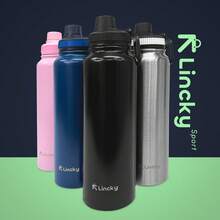 Lincky Vacuum Flasks & Thermoses - Grey - View 6