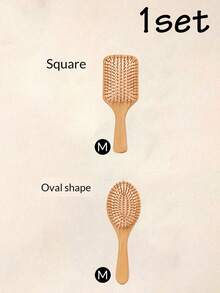 1把个性化定制梳子，定制迷你椭圆形气垫竹梳，可定制生日花和名字，激光雕刻天然竹制桨式梳，易于梳理头发，男女老少皆宜，便携式梳子，按摩头皮，适用于细软/卷曲/干性发质，母亲节礼物，复活节礼物，朋友礼物，奶奶礼物，女孩伴娘礼物，妈妈礼物，家庭礼物，梳子，儿童礼物，护发圣诞美容配件 - 彩色 - 查看 11