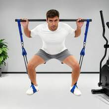 SanBouSi Set per allenamento di forza - Blu - Visualizzare 1