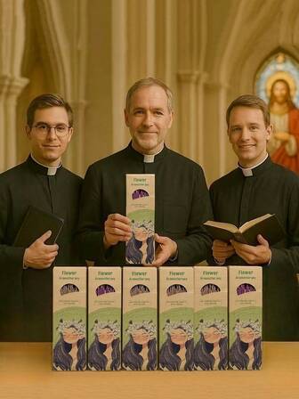 15 piezas de Varitas de Aroma Hechas a Mano - Incienso Sagrado para Oración, Meditación y Relajación. Incluye un Soporte para Incienso. Fabricado con Madera Elaborada, Naturalmente Fresco y No Irritante. Hecho a Mano para una Fragancia Duradera. Bellamente Empaquetado en una Caja de Regalo, Convirtiéndolo en el Regalo Perfecto para Fiestas y Familiares. Ayuda a Crear una Atmósfera Relajante y Tranquila. Exquisita Artesanía.