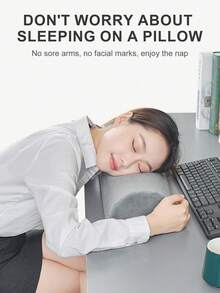 وسادة نصف دائرية للراحة لصالون التجميل، وسادة مريحة من رغوة الذاكرة، غطاء قابل للغسيل، مناسبة لمن ينامون على الجنب