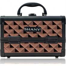 Shany Cosmetics - Portafolios de maquillaje con espejo,(Cobre) - Multicolor - Ver 2