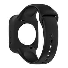 一套硅胶透气运动表带 + 硅胶保护壳，适用于 Redmi Watch 3 Active/Lite，透气防摔表带，男女通用，适用于 Redmi Watch 3，智能手表表带配件套装