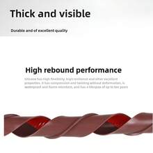 5 Pcs [1 Meter/39inches] Punch-Free Self-Adhesive Door Bottom Sealing Strip Upgraded Thickened Rubber Dust Strip, Effectively Isolates Light Transmission/Dust/Noise/Water Stains, Can Be Used In Bathrooms, Bedrooms, Kitchens, Basements, Etc., Can Be Cut To The Required Length, And Consumption-Reducing Household Artifact - Multicolor - View 4