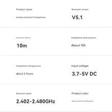 1 Piece Red P9 Pro Max Over-Ear Bluetooth Headphones, Wireless Headset Universal For Mobile Gaming Music - 紅色 - 查看 5