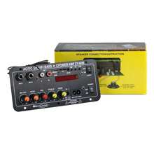 Amplifier Board With Bluetooth Module And Display, Amplifier Motherboard For Home Karaoke, Subwoofer, Dual Microphones, Compact And Powerful, 180W Class D Car Amplifier. - Xem 2