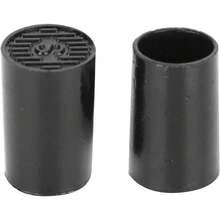 estiloHeel Quick Tips, negro con una capa adicional de tapones de reparación de talón de poliuretano, 10 pares de fiestas antideslizantes(Inner diameter 10mm)Versión mejorada - 1 - Ver 3