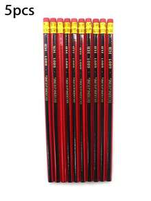 50/30/20/10/5pcs HB Pencils For Students, Writing, Learning, Drawing, With Eraser, Hexagonal Shaft - Multicolor - View 13