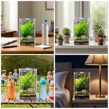 360° Transparent Acrylic Jumping Spider Enclosure Breeding Box Spliced Reptiles Geckos Insect Ventilated Terrarium - Style 2 - View 6
