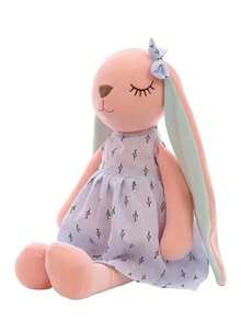 Muñecas de conejo creativas, peluches de conejo "An'an" con orejas caídas, muñecas de peluche femeninas, muñecas tranquilizadoras, regalos de cumpleaños. Juguetes de peluche con forma de pequeños animales lindos, suaves al tacto, son la primera opción para la decoración navideña, la decoración del hogar y la decoración de fiestas - Multicolor - Ver 9