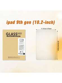 واقي شاشة زجاجي مطفي مقاوم للكسر متوافق مع آيباد الإصدار 11/10/9/8/7/6/5/2025 الهواء/2024 الهواء/2024 برو/2022 برو/2024 الهواء/2025 الهواء/2021 برو/2020 برو/2018 برو/ميني 6/ميني 5/ميني 4/الهواء 5/الهواء 4/الهواء 3 (10.2 بوصة/11 بوصة/10.9 بوصة/8.3 بوصة/12.9 بوصة/9.7 بوصة/13 بوصة)، مضاد للخدش، فائق الوضوح، متوافق مع قلم أبل، مضاد للانعكاس، لمس حساس، مكتب/رسم، مناسب كهدايا للأصدقاء، هدايا عيد الميلاد، هدايا مسيحية، هدايا للرجال، هدايا للأم - الكمية 1 قطعة - مشاهدة 22