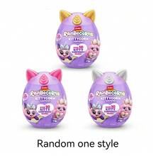 ZURU Rainbocorns Kittycorn Surprise Series 2 , Collectible Plush Stuffed Animal, Surprise Egg, Sticker Pack(Random Style) - Multicolor - View 6