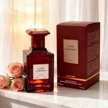 3.4 Oz Men's Eau De Toilette Spray - Men's Amber Spicy Perfume - With Black Cherry, Cherry Liqueur And Bitter Almond - Medium Perfume,Christmas Gifts - Black Cherry/BitterAlmond - 查看 9