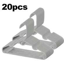 Children's Clothes Hangers, Multi-Functional Plastic Non-Slip Baby Hangers, Stackable, Wet & Dry Use, Heavy Duty, Suitable For Laundry, Storage, Hotels And Home Organization - Multicolor - View 10