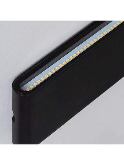 Alpinaluz SAFATA 20W LED Outdoor/Indoor Wand Light, Rectangular Aluminum, Up Down Lighting, 300mm, IP54