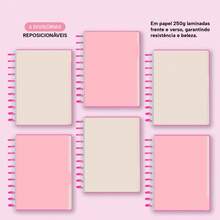 Disco Notebook + Iscool Hardcover 140 Sheets Smart Solid Colors - Spring Pink - View 6