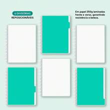 Disco Notebook + Iscool Hardcover 140 Sheets Smart Solid Colors - Mint Green - View 6