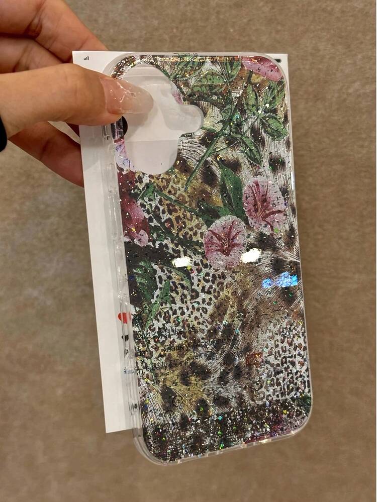 Premium IMD Glitter Gradient Floral Oil Painting Anti-Drop Phone Protective Case Compatible With Apple 16 Pro Max, 16, 16 Pro; Premium Glitter Gradient Protective Case Compatible With IPhone 15 Pro Max; New Stylish Anti-Drop Soft Silicone Case Compatible With IPhone 14, 13, 12/11, 14 Pro Max, 11, 14, 13, 15 Plus | SHEIN USA