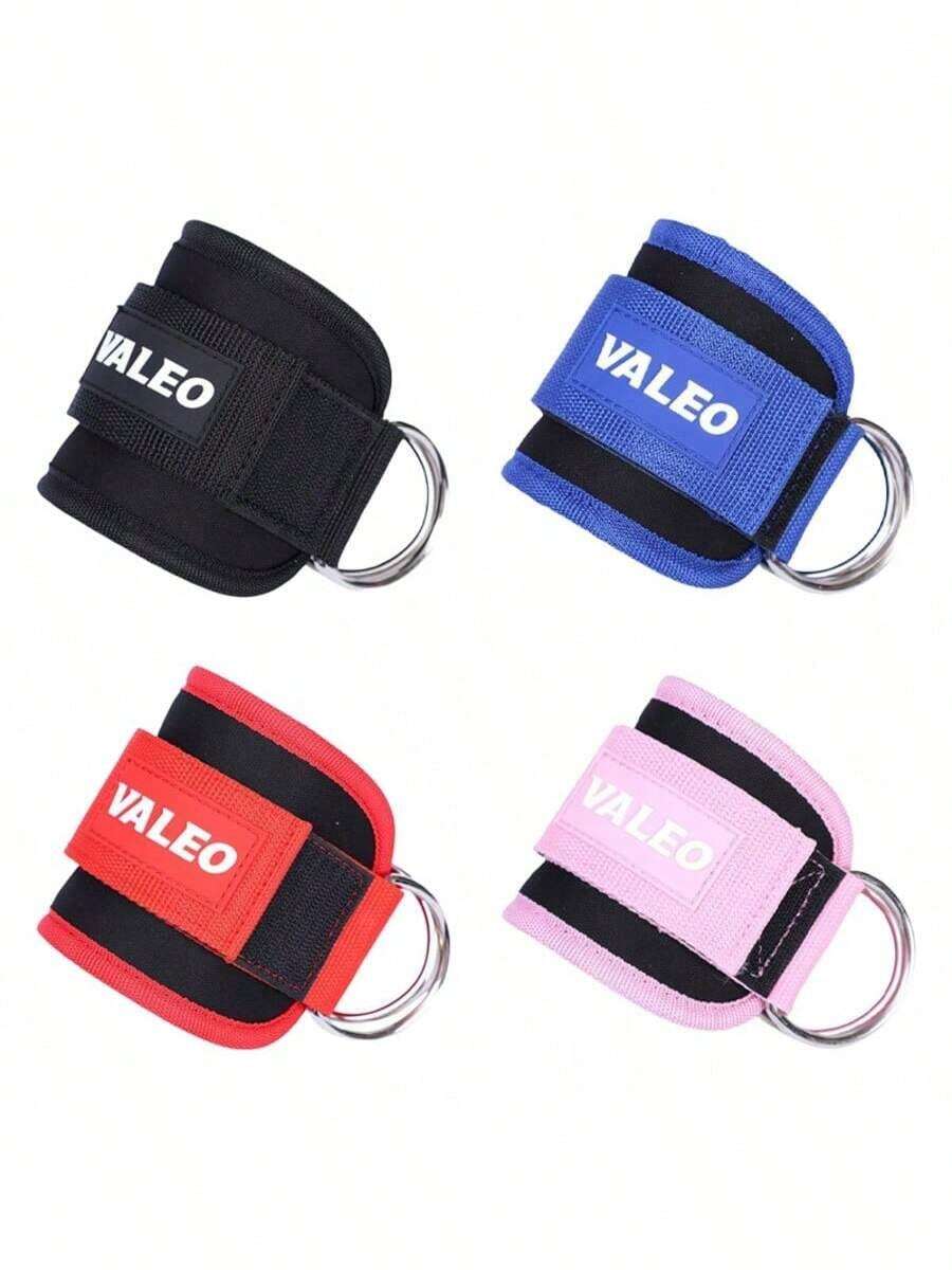 1 pezzo Cinturino da caviglia per allenamento di gambe e glutei - con fascia elastica e fibbia, adatto per puleggia, nuovo modello LOOGDEEL 2024 per fitness, cinturino da caviglia regolabile con imbottitura, supporto per caviglia per allenamento delle gambe, attrezzo per esercizi di yoga, unisex - Multicolore - Visualizzare 1