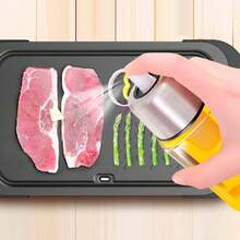 Manuell pressoljesprayflaska (180 ml), sprayflaska för olivolja och vegetabilisk olja, perfekt för matlagning, bakning, grillning, airfryer, växtvattning, köksredskap - Multifärgad - Visa 1