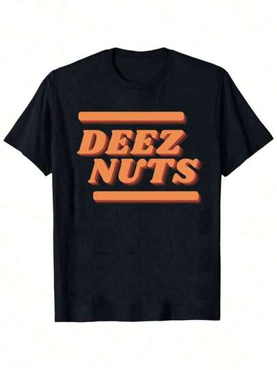 MenPlusSizeFunnyGraphicTeeCottonFunnyGraphicTeeDeezNutsGeometricNutcrackerDesignCrewNeckT-ShirtShortSleeveRegularFitCasualWeekendTopForAdultsMachineWashable,Men'sAndWomen'sSportsTee,TShirtsForMen'sAndWomen'sGraphicTeeLightweightBreathableTee-GraphicTeeRegularFitRoundNeckCasualCasualAttire-,CasualShortsleevedRoundNeckTop,MediumstretchFabric,MachineWashable,ComfortableFitForAllSeasons,TshirtWithUniquePattern,ComfortableFit. ,RelaxedFit,CasualWear,Top,Men'sGraphicT-ShirtUnisexPlusSizeTShirts
