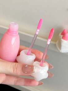 Dasique 亮泽唇彩，高光泽不粘腻保湿唇部彩妆，Y2K 时尚玫瑰女孩派对旅行日常最佳色彩魅力氛围假日必备，女士彩妆礼物圣诞礼物玫瑰女孩最佳色彩魅力氛围返校 - #16 Love Flower - 查看 5