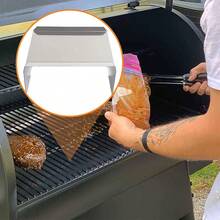 BAC012 Drip Pan Heat Baffle Traeger Pro Series 575 22 Lil' Tex Pellet Grill Diffuser Plate Smoker, BAC-012, BAC-507 Traegger Grill, Heavy Duty Stainless Steel Drip Tray - BCA012 - 查看 8