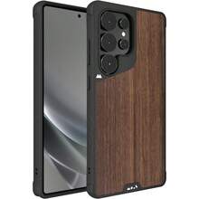 For Samsung Galaxy S25 Ultra Case Compatible - Limitless 6.0 - Walnut - Protective Shockproof Phone Cover - Brown - View 1