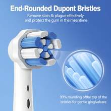 4/8 đầu bàn chải đánh răng thay thế, phù hợp với dòng Io, làm sạch sâu, chăm sóc răng miệng, đóng gói riêng lẻ, thích hợp sử dụng tại nhà và khi đi du lịch. - Màu xanh Bạc hà - Xem 3
