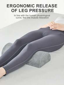 وسادة نصف دائرية للراحة لصالون التجميل، وسادة مريحة من رغوة الذاكرة، غطاء قابل للغسيل، مناسبة لمن ينامون على الجنب