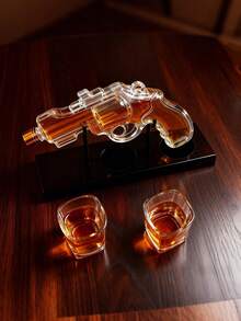 Decanters - 1 Whiskey Decanter + 2 Wine Glasses - View 6