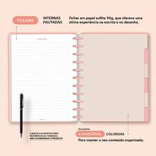 Disco Notebook + Iscool Hardcover 140 Sheets Smart Solid Colors - Coral Orange - View 5
