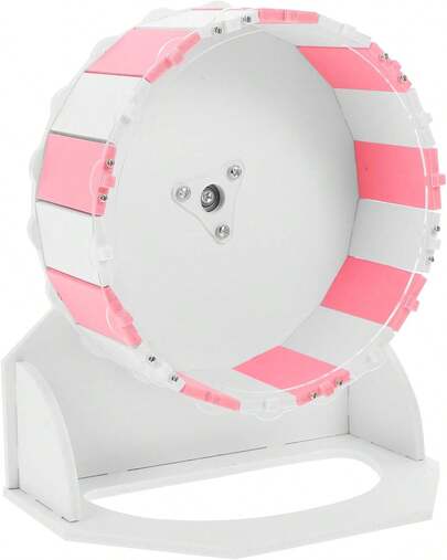 jojofuny Rueda para Hámster de 18 Soporte Rueda de Ejercicio para Mascotas Pequeñas como Hámster Dorado y Jerbo Juguete Compacto para Correr y Entrenar Casa