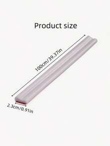 1 Roll Of PVC Self-Adhesive Decorative Strip - Flexible And Bendable Profiles Suitable For Walls, Floors, And Cabinets - Easy To Install, Durable PVC Material, European Home And Floor Decoration, TV Background Wall Edge Decoration, Modern Wall And Floor Edging, Durable Plastic, Lightweight Edging Strip - White - View 6