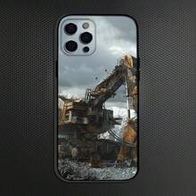 Classic C-Caterpillares Truck  Phone Case Compatible With  16,15,14,13,12,11 Plus,Pro Max, Soft Silicone Black Cover One 17 Case,  16 PrCover Compatible With  17 Pro Case,  17 Pro Max Case, IPho Case - z1 - 查看 13