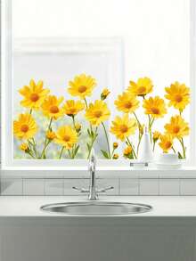 一套创意墙贴，带有花朵和蝴蝶图案的自粘墙贴，卧室门厅客厅门廊家居装饰墙贴，可移除墙贴，墙面装饰贴纸，贴纸，墙贴花，用于家居装饰的乙烯基贴花，春季装饰物品让您的家焕然一新，拉玛装饰贴纸礼物生日毕业 - 彩色 - 查看 10