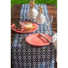 DII Colección de Mesa para Exteriores, Resistente a Las Manchas y Agua, 14 x 72 Pulgadas, Hoja de plátano(Table Runner, 14x72") - Multicolor - Ver 4