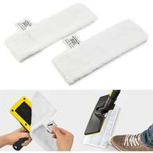 For Karcher Easyfix SC1 SC2 SC3 SC4 Steam Cleaner Accessories Set, Microfibre Floor Cloth, Hand Nozzles Covers, Abrasive Cloths, Round Brush, Mop Cloths Round Nozzle Brushes Manual Nozzle Covers For EasyFix Steam Cleaner Replacement Parts - Multicolor - View 4