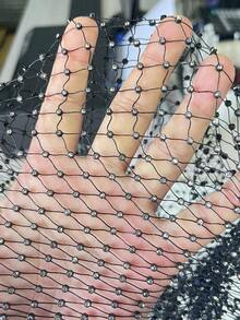 1pc Women Decor Hollow Out Fashion Hat, Decoration Elegant Women, Hair Accessories, Turban Headband, Hairband Fall Winter Hair Band Vacation Outfits Woman Elegant Scarf Women Bandana Soft Headwrap - 黑色 - 查看 7