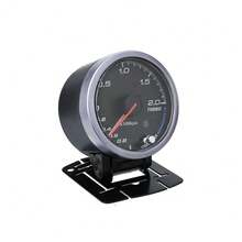 2.5 Inch 60mm 0-2 Bar Turbo Boost Gauge With Instrument Bracket, - one-size - View 1