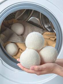 3pcs Reusable Laundry Balls, Washing Machine Laundry Balls, Dryer Balls, Fabric Softener Balls, Laundry Dryer Balls, Anti-Wrinkle Washing Balls, Cleaning Supplies, Household Tools - Multicolor - View 2