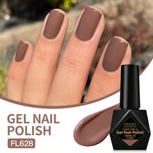 FOUR LILY 7 Stück/Set VIER LILIEN 10ml Weihnachts-Rot Nagel-Gel Lack Set, Braun Abweichbarer Gel-Nagellack, Nagellack-Set - Rot - Übersicht 4