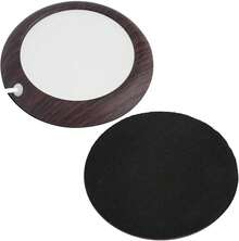 Calentador de Tazas de Café, Esterillaérmica de 4 Pulgadas con USB 5 V 176 ° f/80 ℃   para Cacao,é, Agua, Leche (Oscuro) - 1 - Ver 5