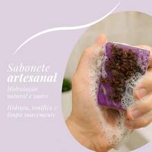 Handmade Soap Passion Fruit Lavender Honey Chamomile White Tea Rosemary Moisturizing 80g - 紫丁香色 - 查看 5