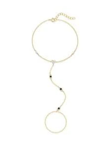 1 Vòng tay bạc Sterling 925 thời trang đính đá mắt quỷ Zirconia không gây dị ứng Bạc nguyên chất Thích hợp cho phụ nữ dùng hàng ngày, hẹn hò, đi nghỉ, đám cưới, tiệc tùng, quà tặng ngày lễ - Vàng - Xem 16