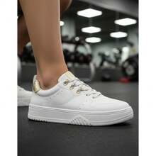 Ramarim Women's Casual Platform Sneakers With Metallic Eyelets For Comfort - trắng - Xem 2