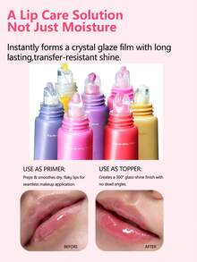 Laneige 10克唇彩润唇膏，蕴含保湿精华，清爽不黏腻，滋养双唇，果香唇油配方，打造玻璃般水润光泽，呈现韩式水光妆效 - 莓果 - 查看 3